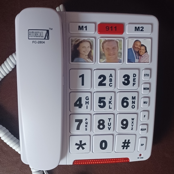 FUTURECALL Other - FUTURECALL FC 2804 phone with big numbers for seniors